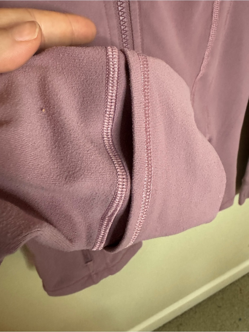 Lululemon Define Jacket Mauve Purple Size 4 Full Zip Yoga Jacket - Picture 4 of 9